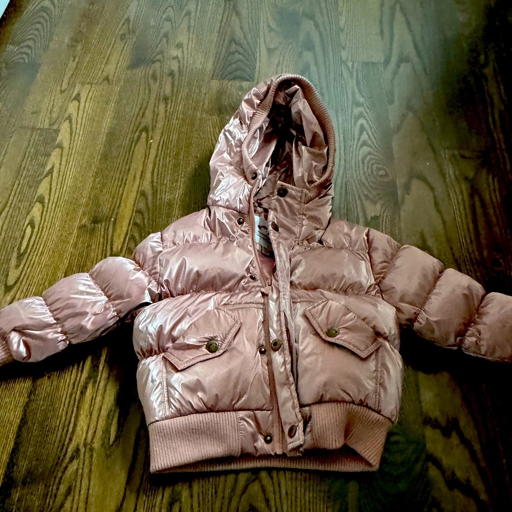 Appaman Rose Gold Puffer Coat 2T
